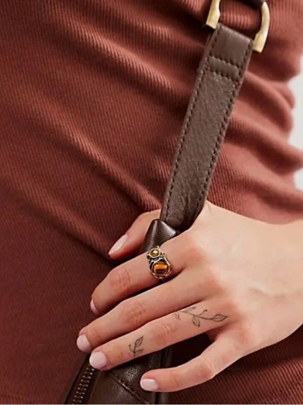 FREE PEOPLE Gloria Ring 7 $28 NWT - Picture 2 of 7